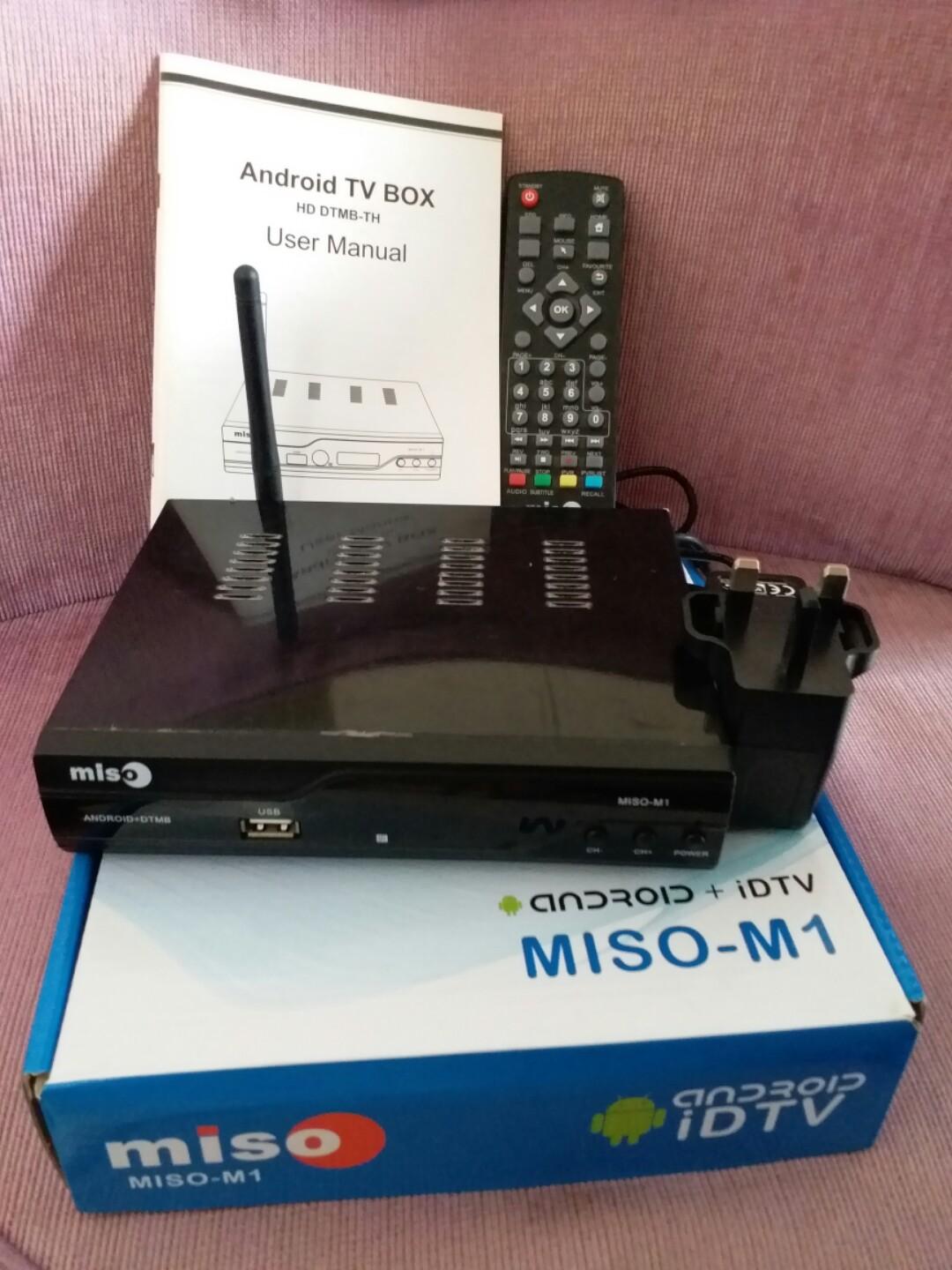 高清機頂盒 支援錄影 數碼電視廣播接收盒tv Box 電視及其他電器 電視 其他電器 串流媒體及集線器 Carousell