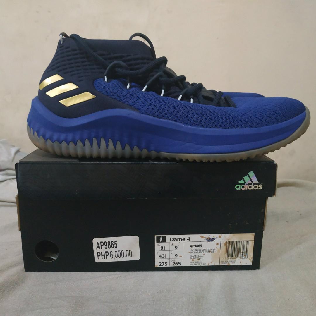 Adidas Dame Basketball shoes, Fashion, Footwear, Sneakers Carousell
