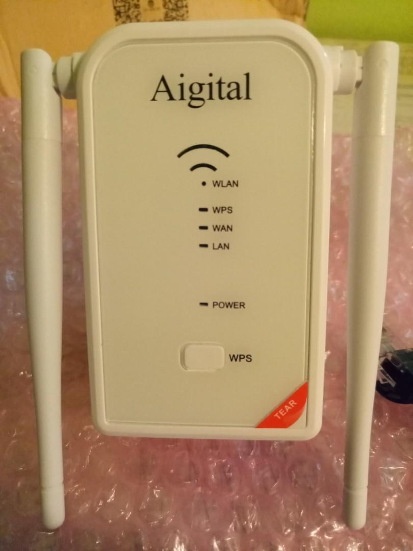 Aigital WiFi Router Long Range Extender 300M WiFi Signal Booster