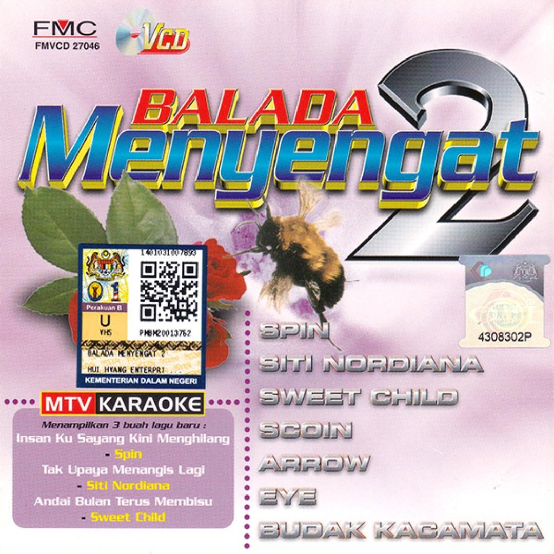 Balada Menyengat 2 Vcd Mtv Karaoke Spin Sweet Child Scoin Arrow Eye Music Media Cd S Dvd S Other Media On Carousell