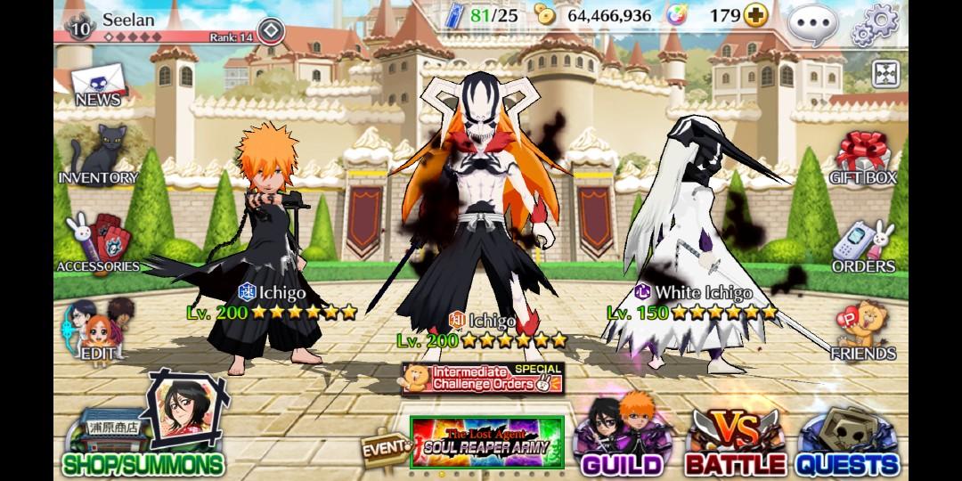 Bleach Brave Souls Acc Toys Games Video Gaming Video Games On