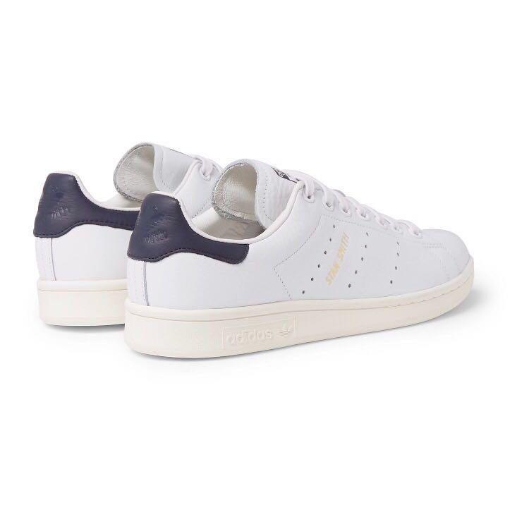 BN Adidas Stan Smith Vintage White w Navy Blue Men s Fashion