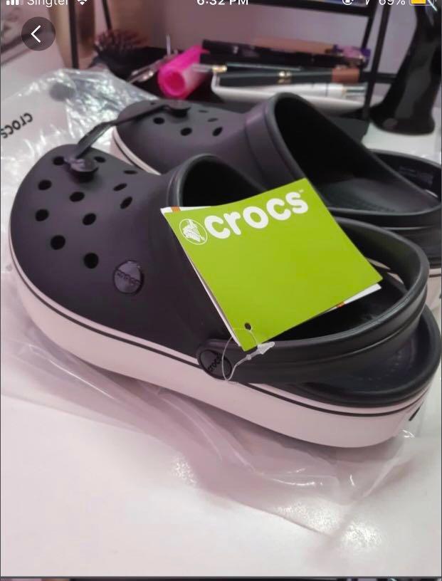 crocs platform clog