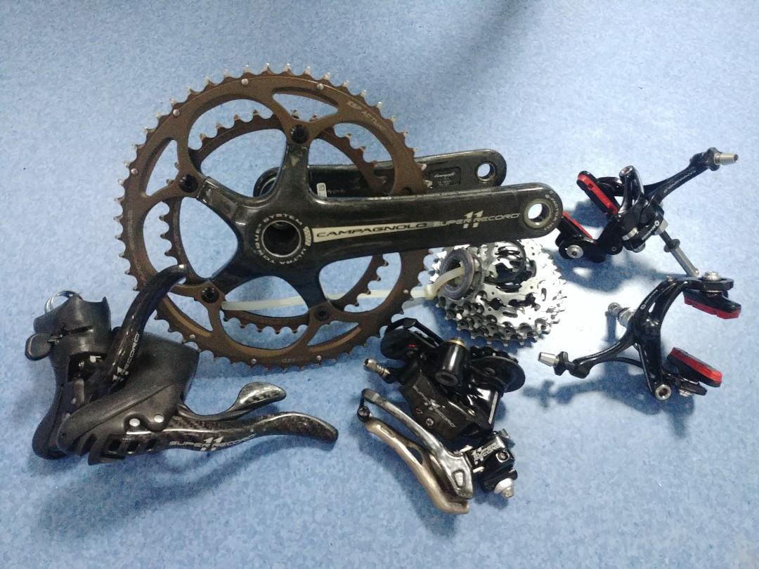 Campagnolo Super Record 11 Groupset, Sports Equipment, Bicycles & Parts ...