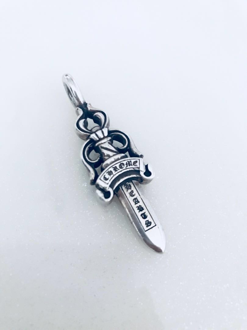 Chrome Hearts Double Dagger Pendant Men S Fashion Watches Accessories Jewelry On Carousell