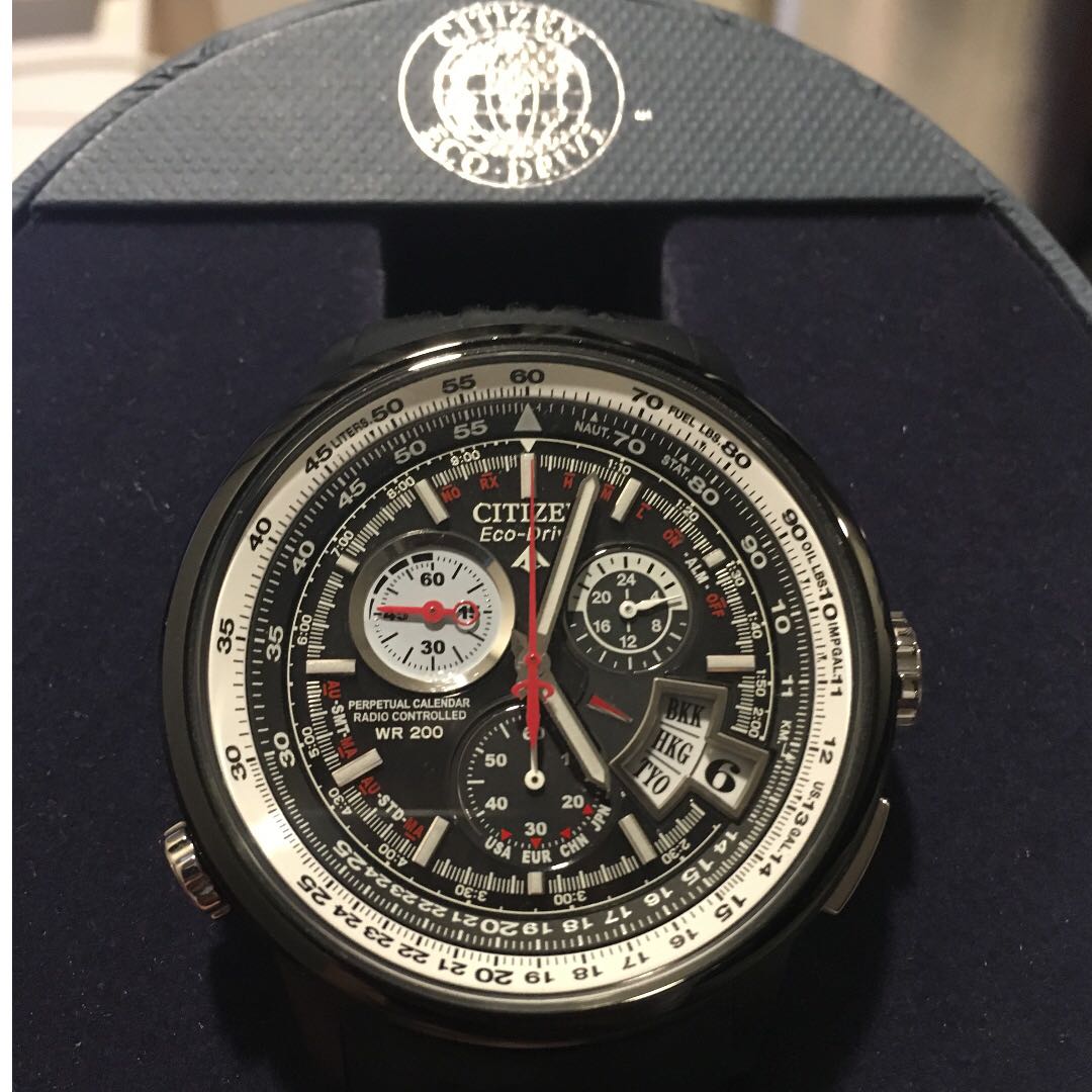 Citizen eco drive clearance chrono time at