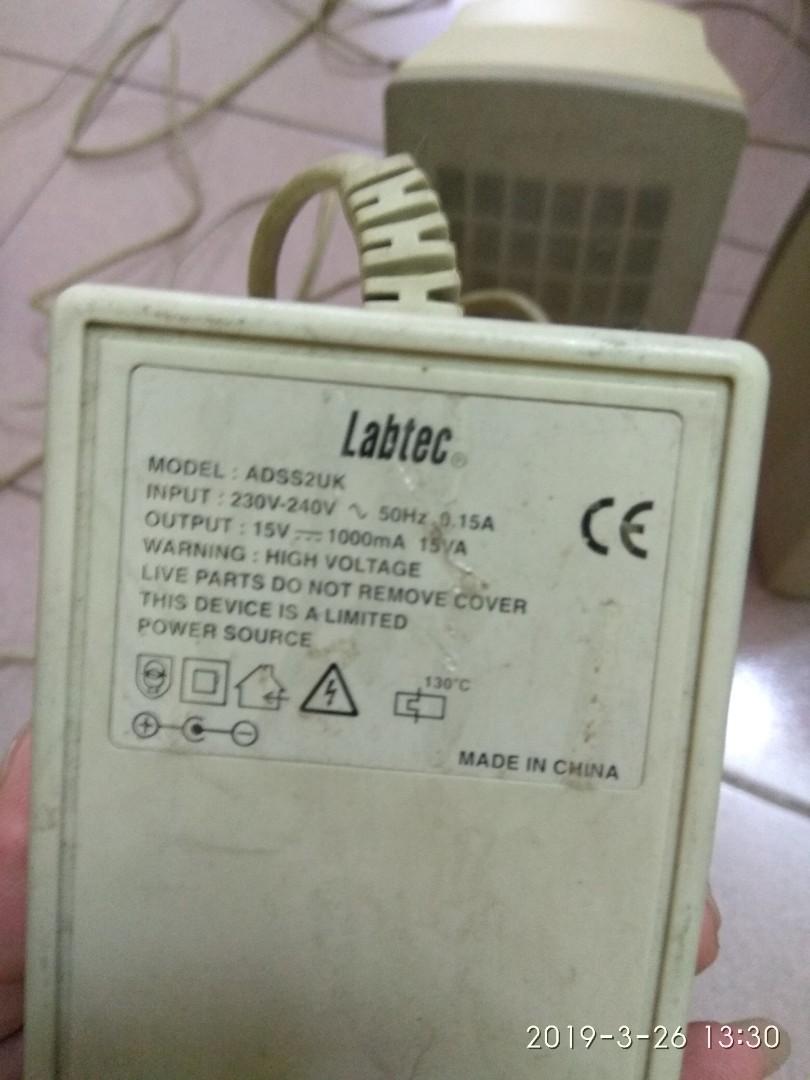Computer Speaker Labtec (Category: Soundbars, Speakers & Amplifiers) located in Puchong. Submitted by swiftbear.c6aa46 (Listing ID 221192852, Image 2). Description: One site not working, but the other site with clear and loud speaker..