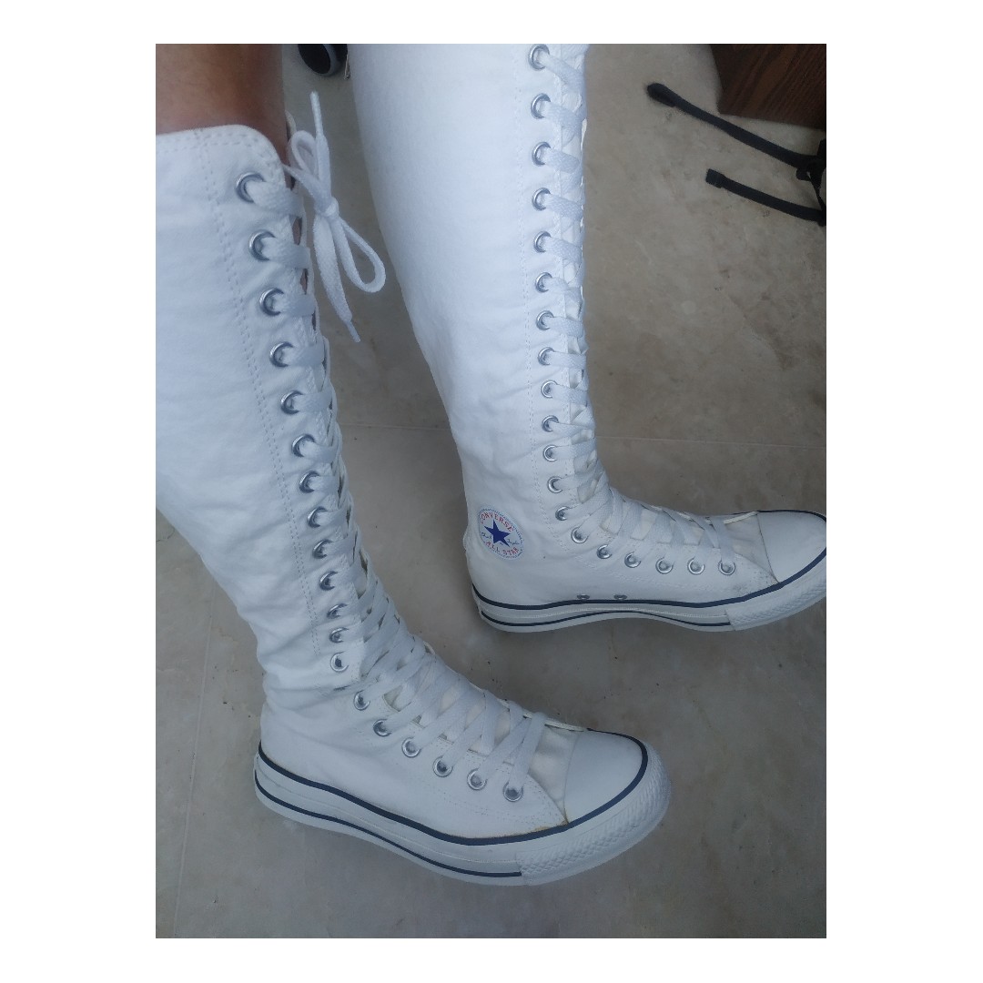 converse all star knee high sneakers