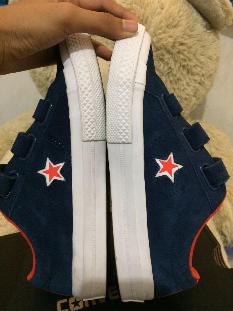 converse one star velcro