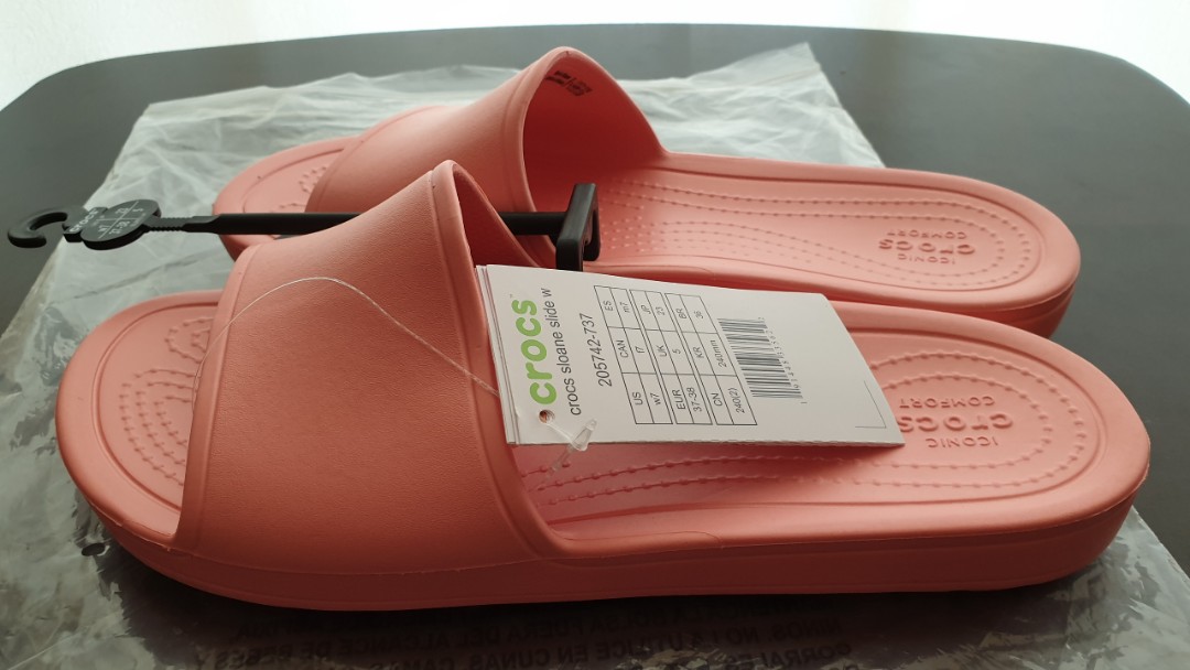 Sloane Slide Sandal (Melon 