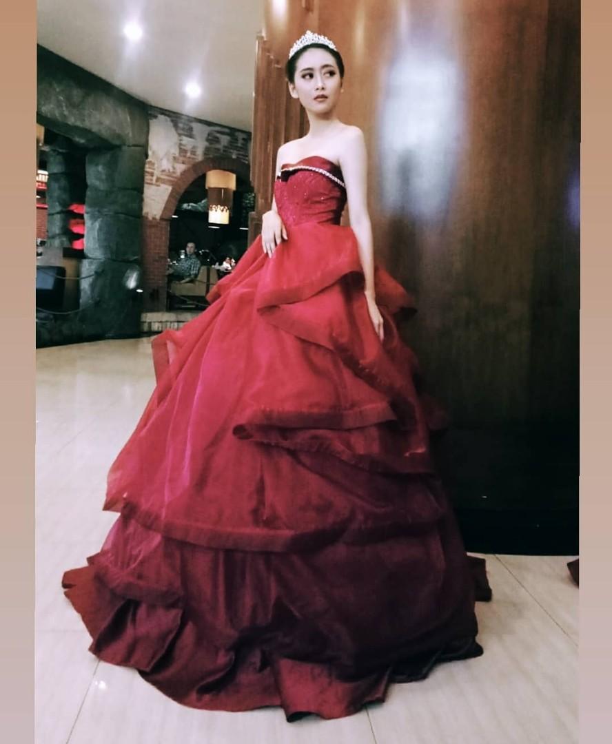 Pengantin Gaun Merah Serba Pengantin