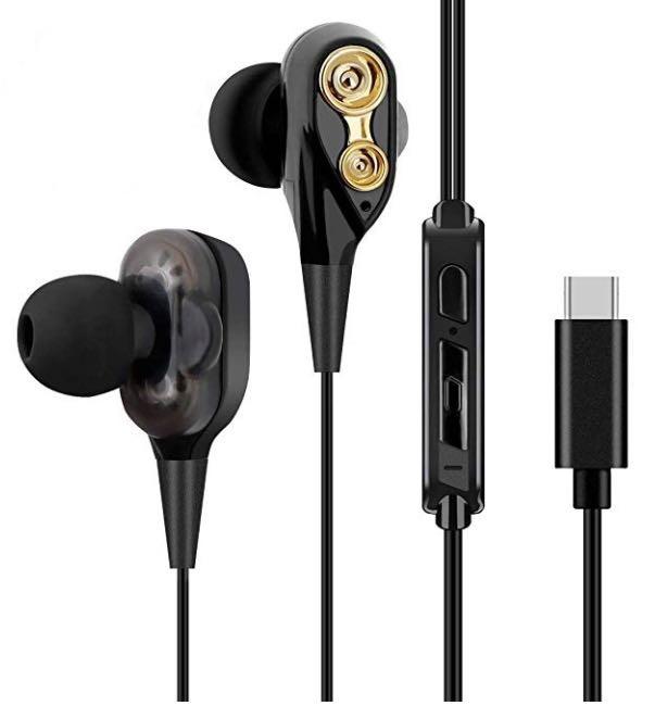E1473 Type C Headphones Usb C Hi Fi Stereo Digital Earbuds
