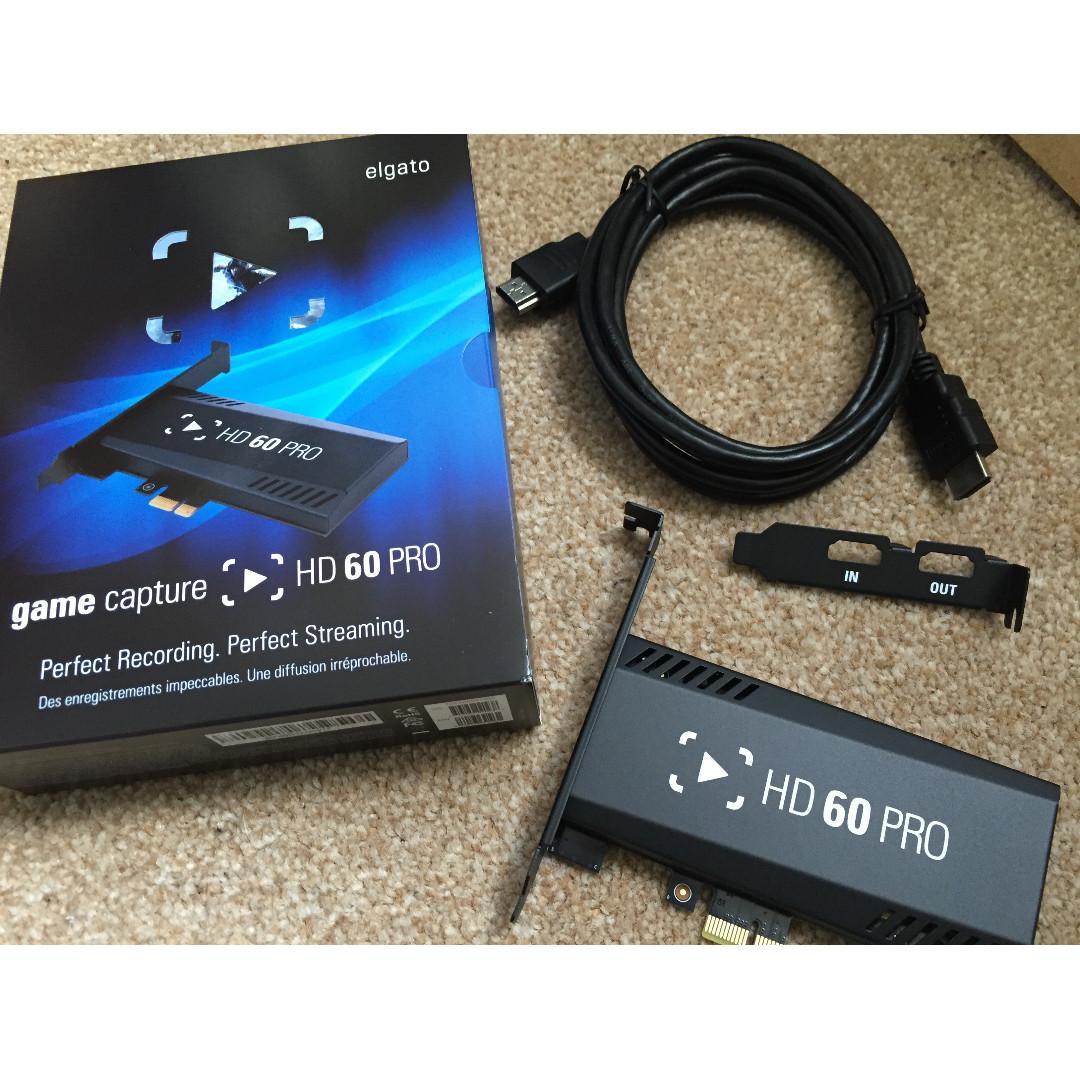 Elgato Game Capture Hd60 Pro For Sale Electronics Computer Parts Accessories On Carousell