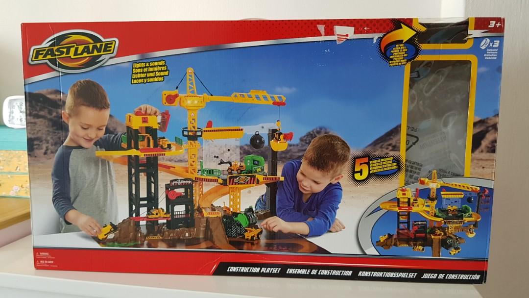 Fastlane construction hot sale playset