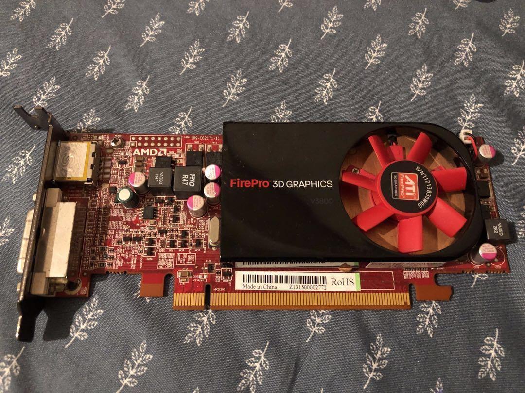 Firepro 3d Graphics V3800 繪圖卡 Electronics Computer Parts