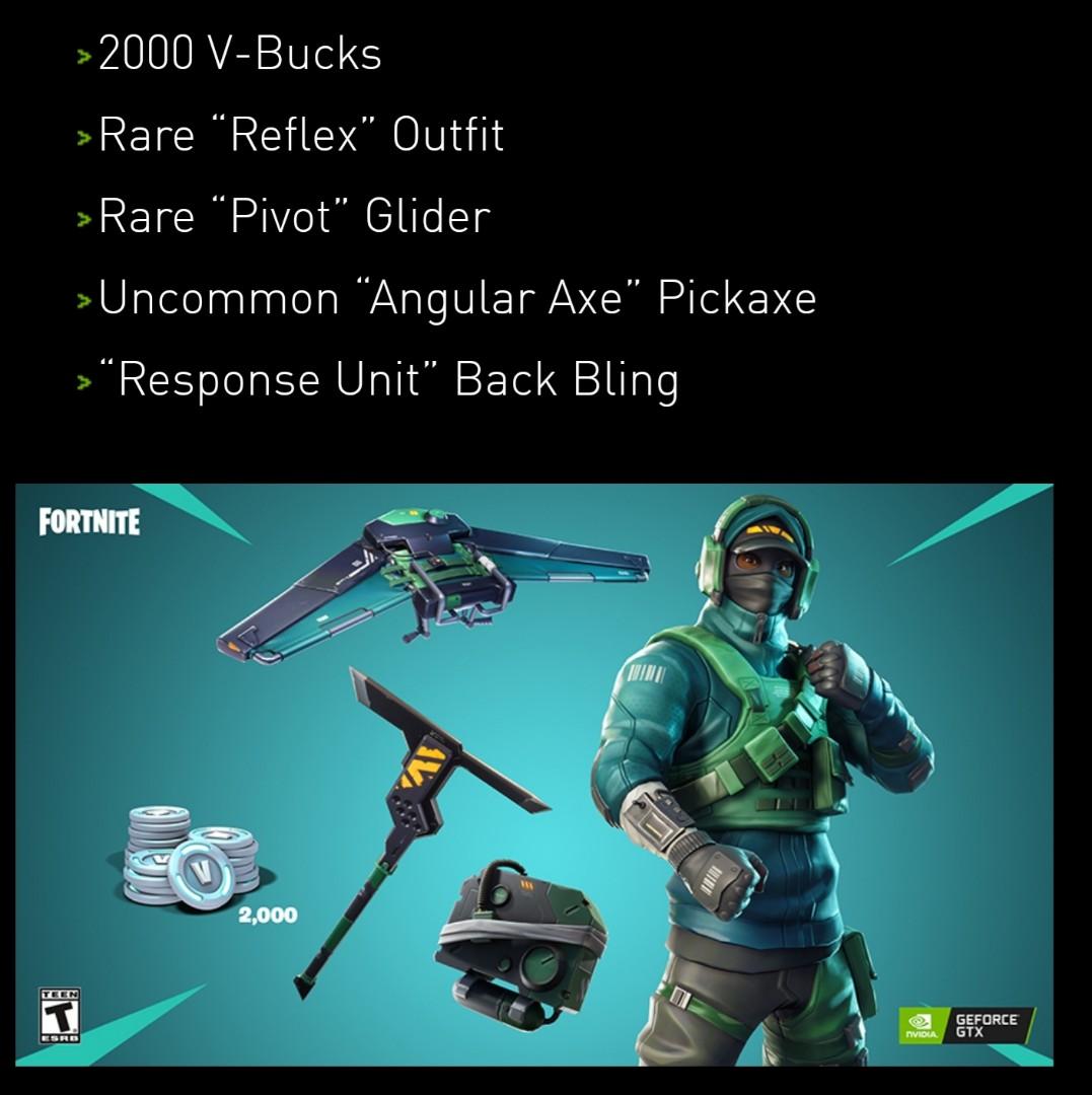 GeForce GTX Fortnite Bundle, Featuring The Counterattack Set