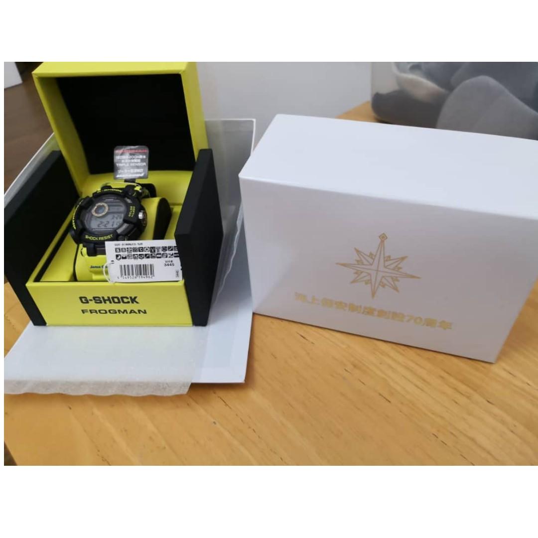 G Shock Frogman GWF D1000 JCG Japan Coast Guard Men s Fashion Watches Accessories Watches on Carousell