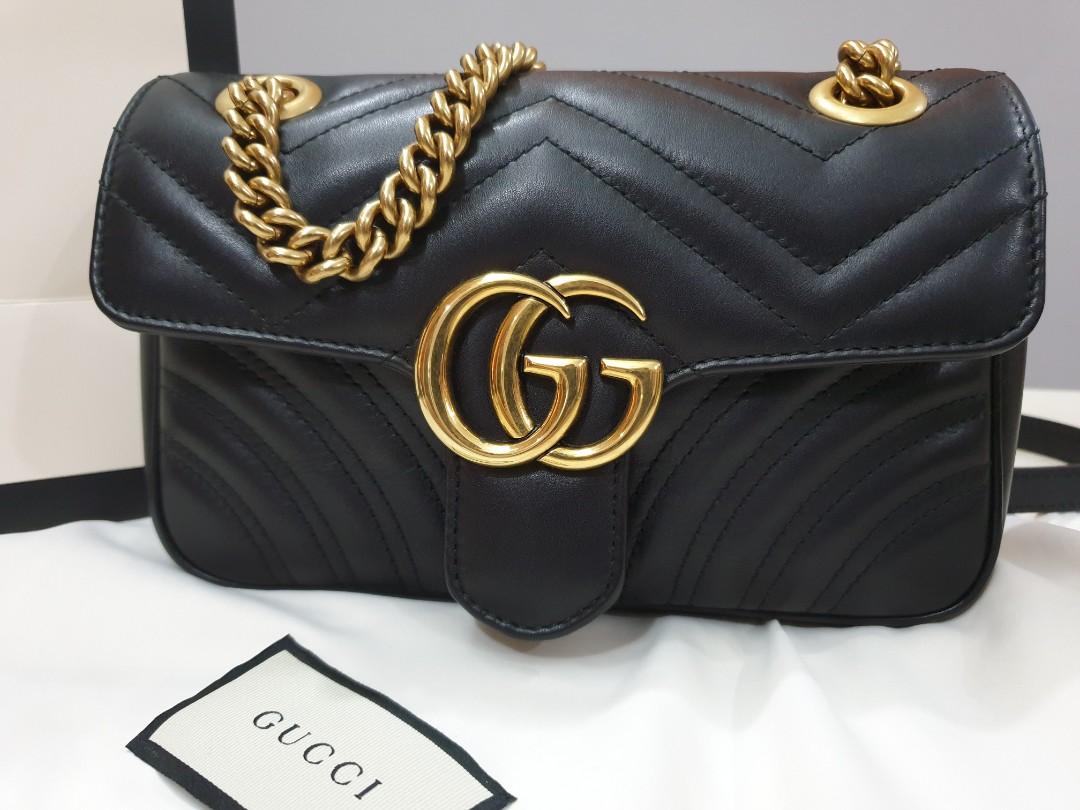 gucci marmont bag second hand