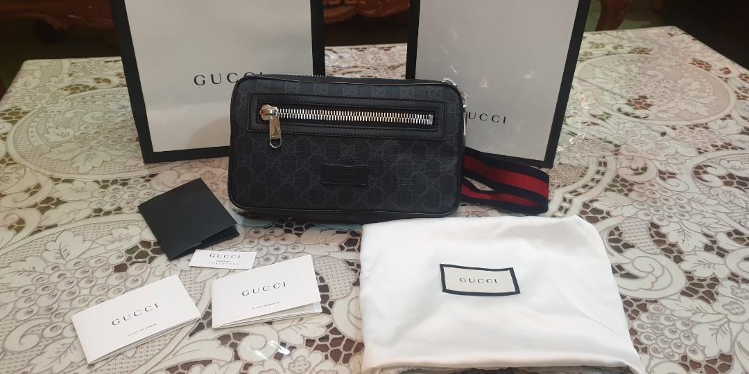 Gucci soft gg supreme belt bag discount