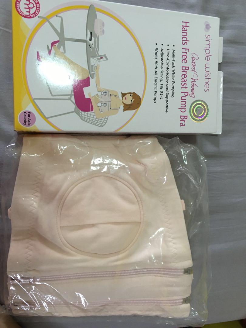 Hand Free Breast Pump Br Babies Kids Nursing Feeding On