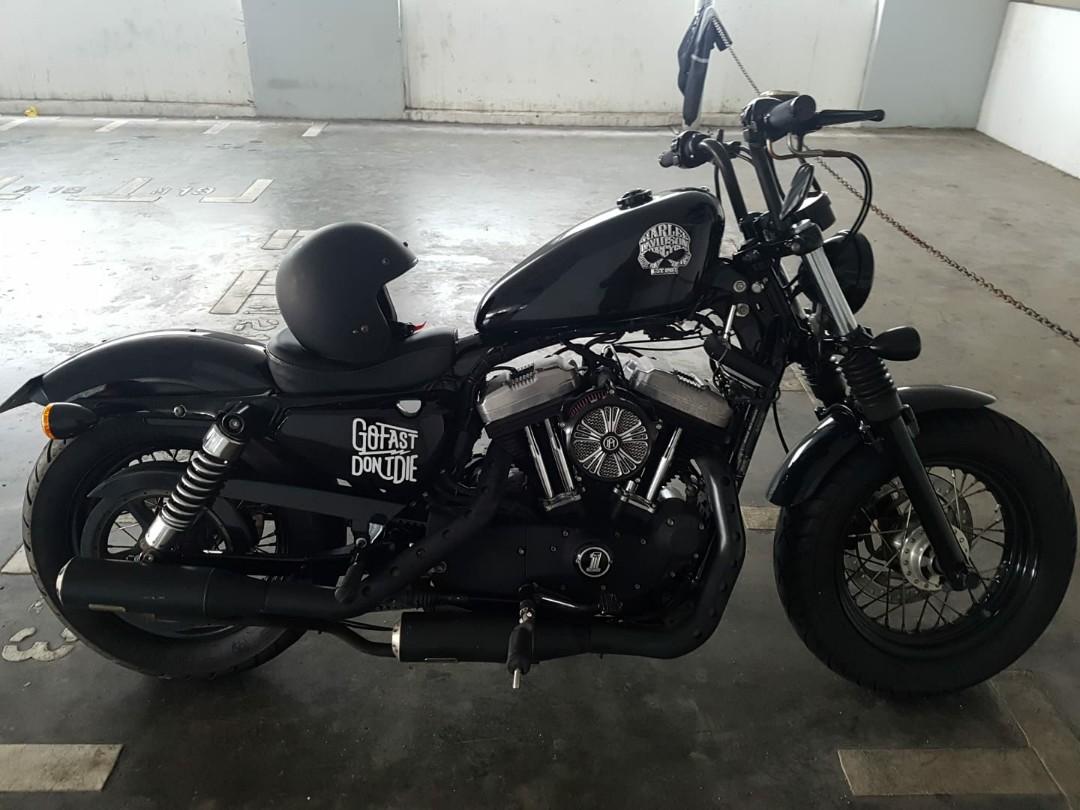 Harley Davidson Sticker *customise own design, motorbike ...