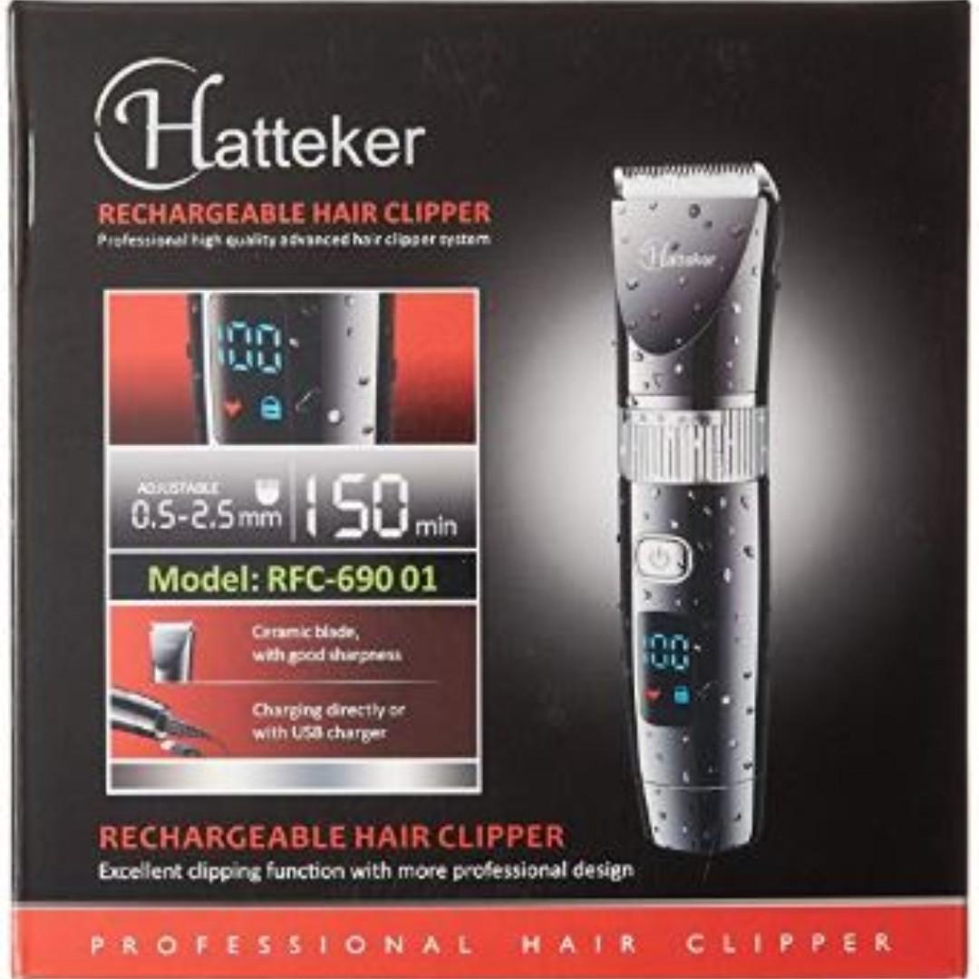 hatteker rechargeable hair clipper