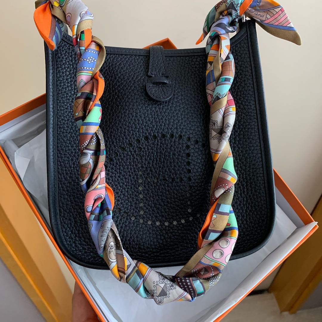 Hermes Evelyne Mini In Black Women s Fashion Bags Wallets