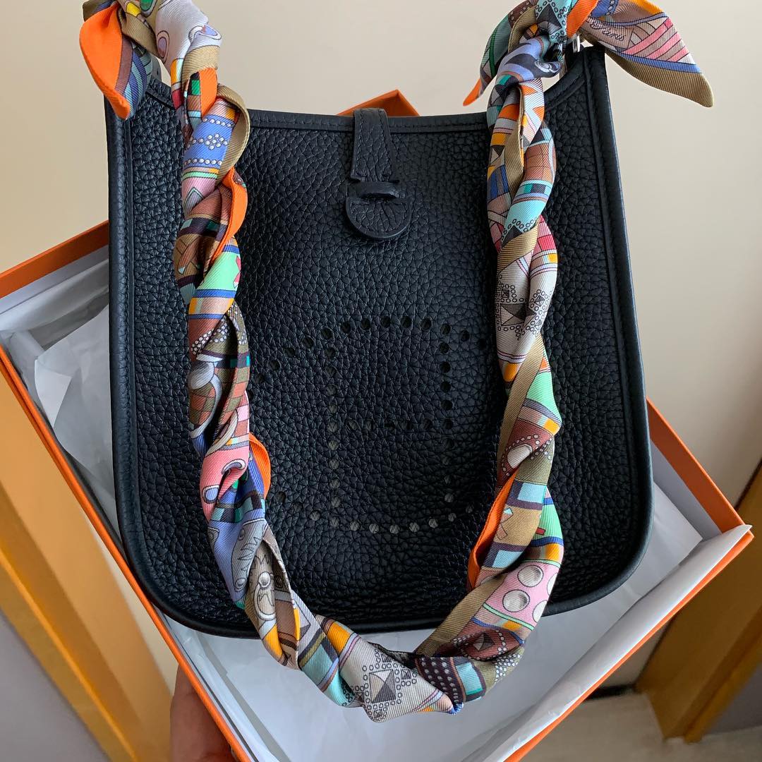 Hermes Evelyne Mini In Black, Women's Fashion, Bags & Wallets, Cross-body  Bags on Carousell