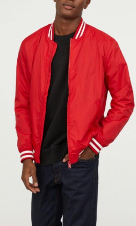 Red h&m jacket online