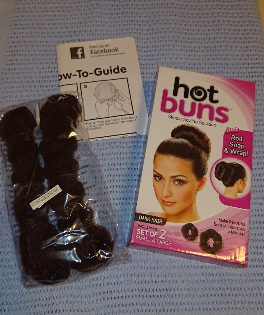 Hot Buns Hair Accessory Styling Health Beauty Hair Care On