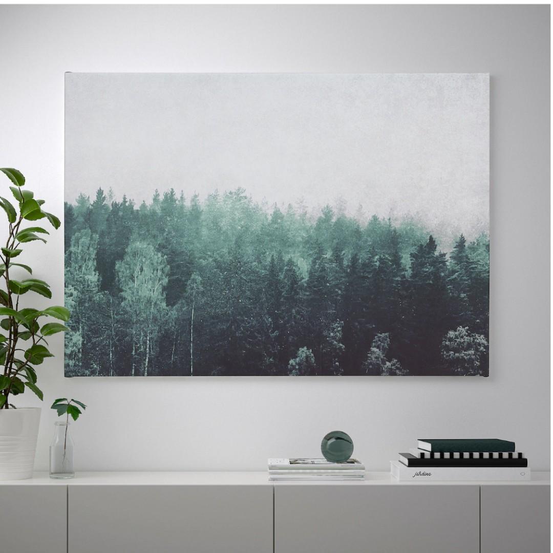 IKEA Canvas Painting (excluding frames), & Home Home Decor, Frames & Pictures on Carousell