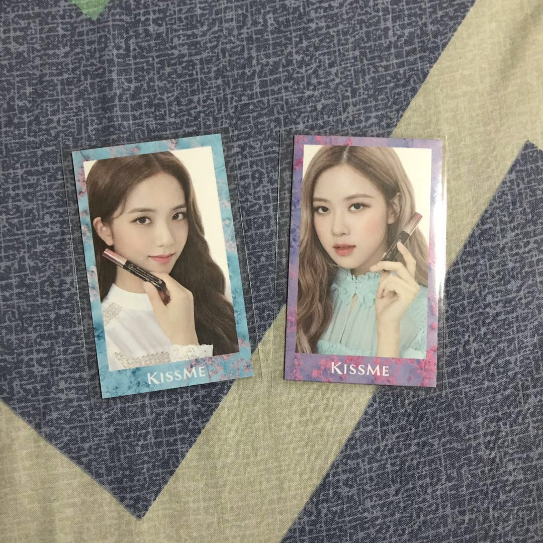 BLACKPINK ROSÉ kissme photocard