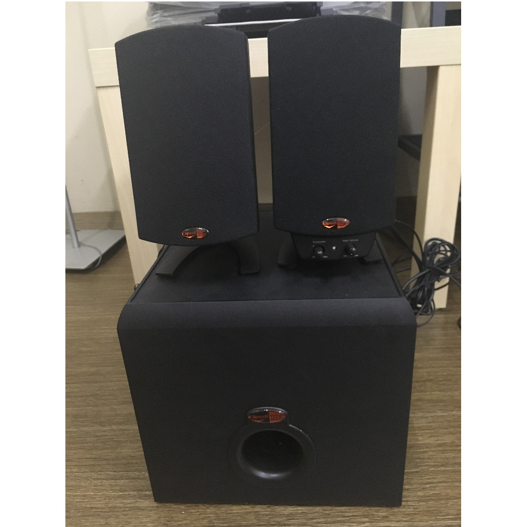 Klipsch ProMedia 2.1 THX Computer Speakers, Audio, Portable Audio