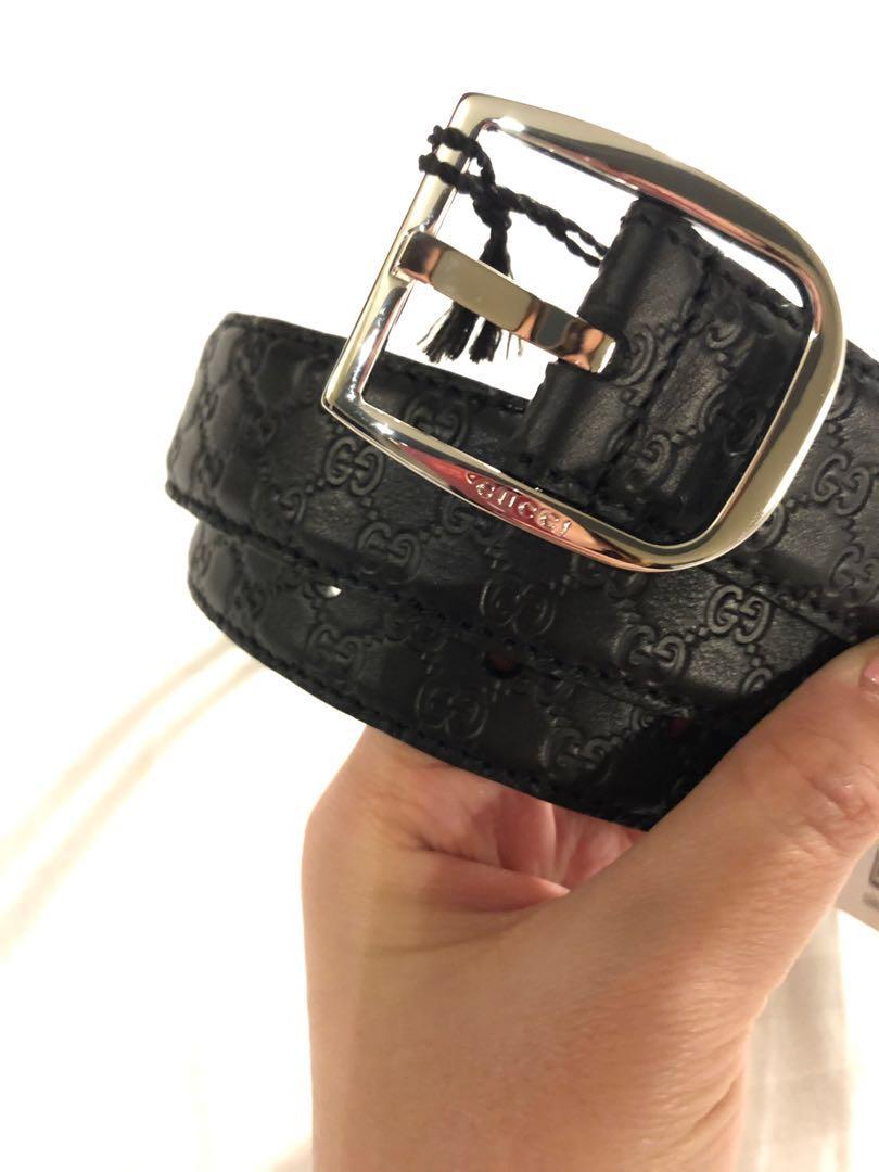 guccissima belt