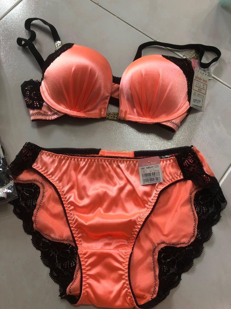 Lingerie Bra Panty Set From Aimer Feel Japan Women S Fashion