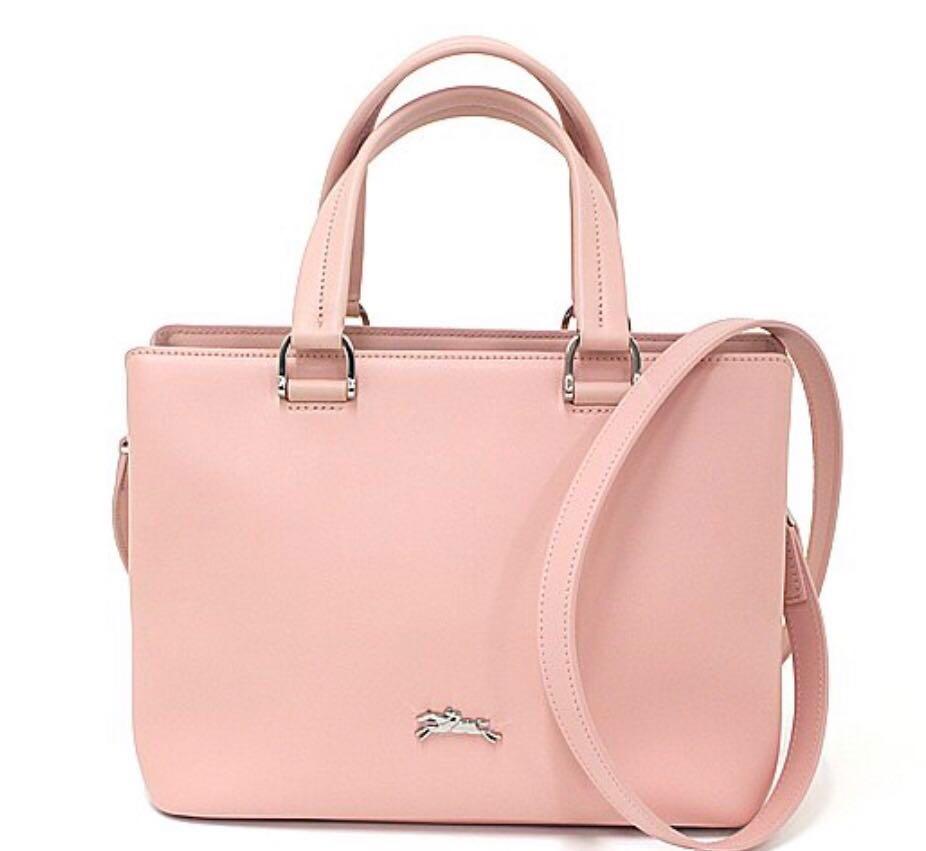 light pink tote