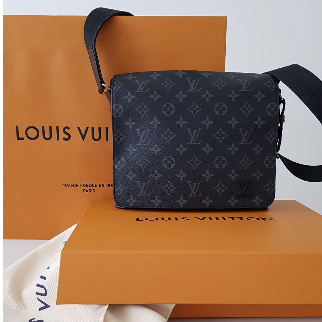 Louis vuitton pouchbag, Men's Fashion, Bags, Sling Bags on Carousell