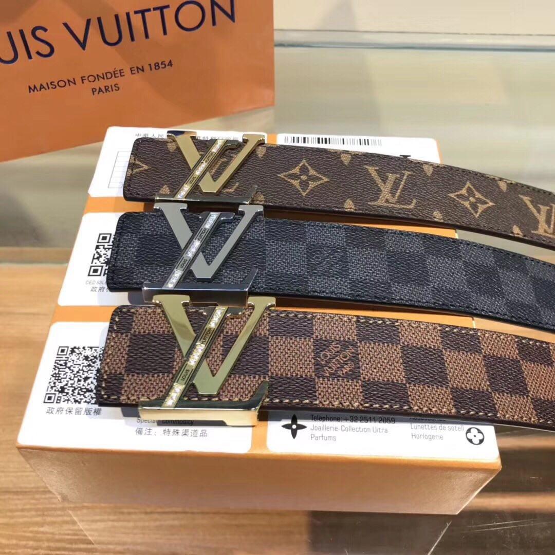 LV belt, Men's Fashion, Watches & Accessories, Belts on Carousell