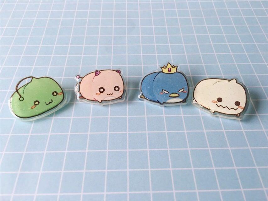Maplestory Glitter Acrylic Badges, Hobbies & Toys, Stationery & Craft ...