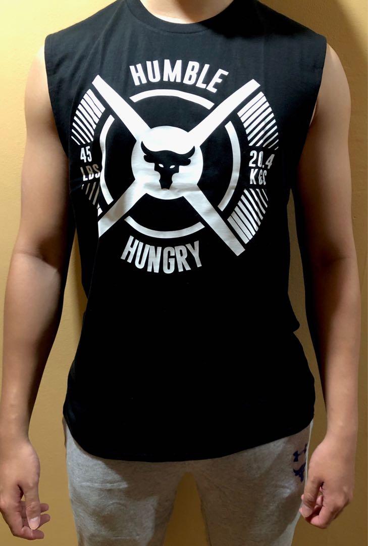 sleeveless PROJECT ROCK HUMBLE HUNGRY 