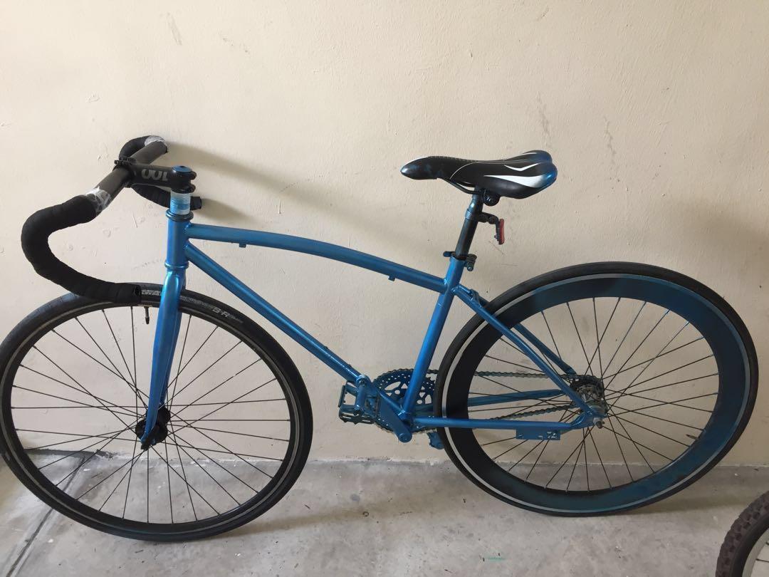 blue fixie