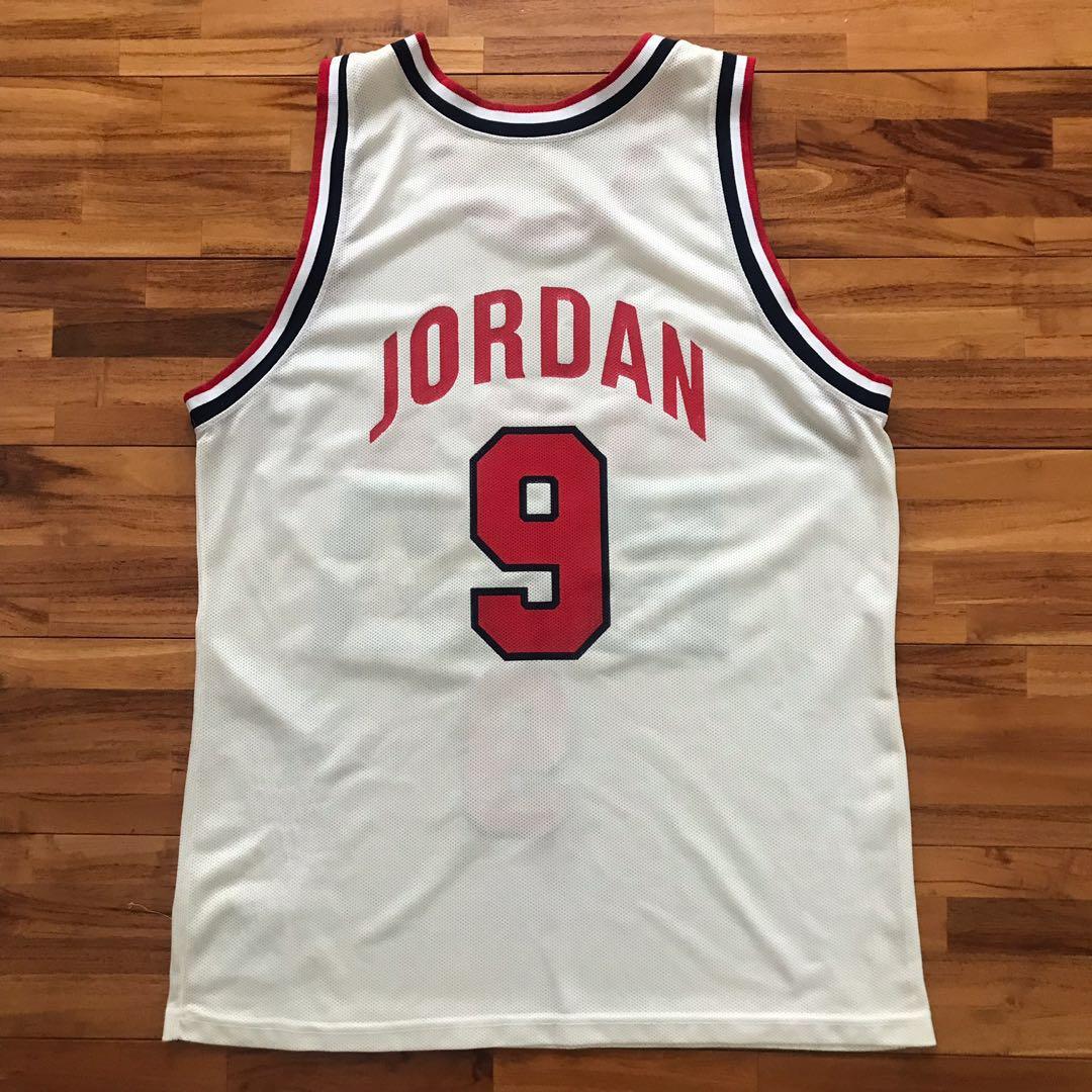 Michael Jordan Dream Team Home Jersey OG on Carousell