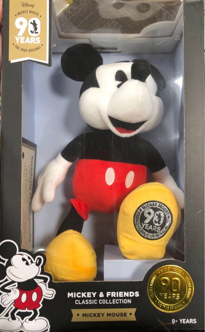 mickey mouse collectible plush
