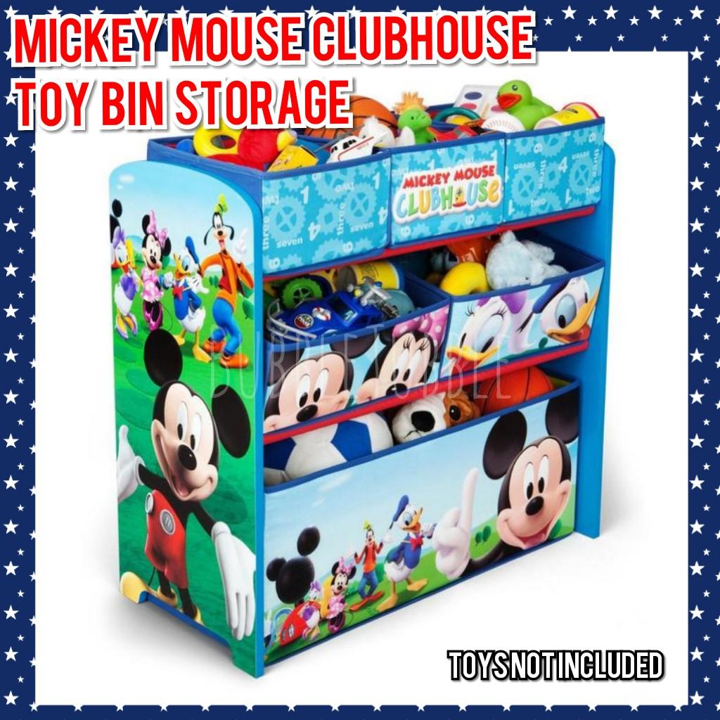 mickey mouse clubhouse toy organizer