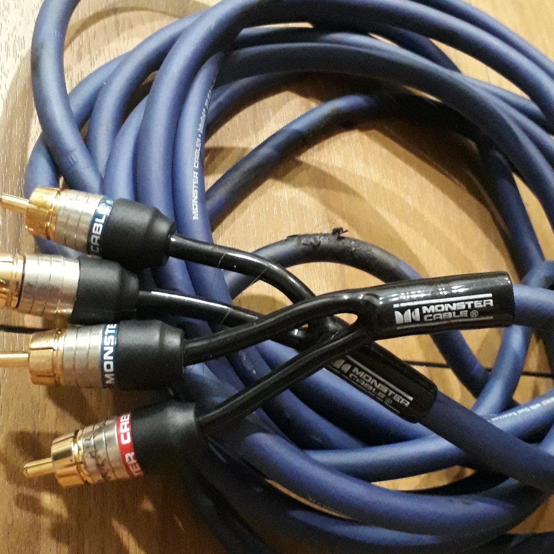 monster cable 6 channel rca