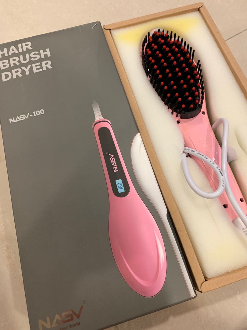 Nasv hair brush best sale dryer