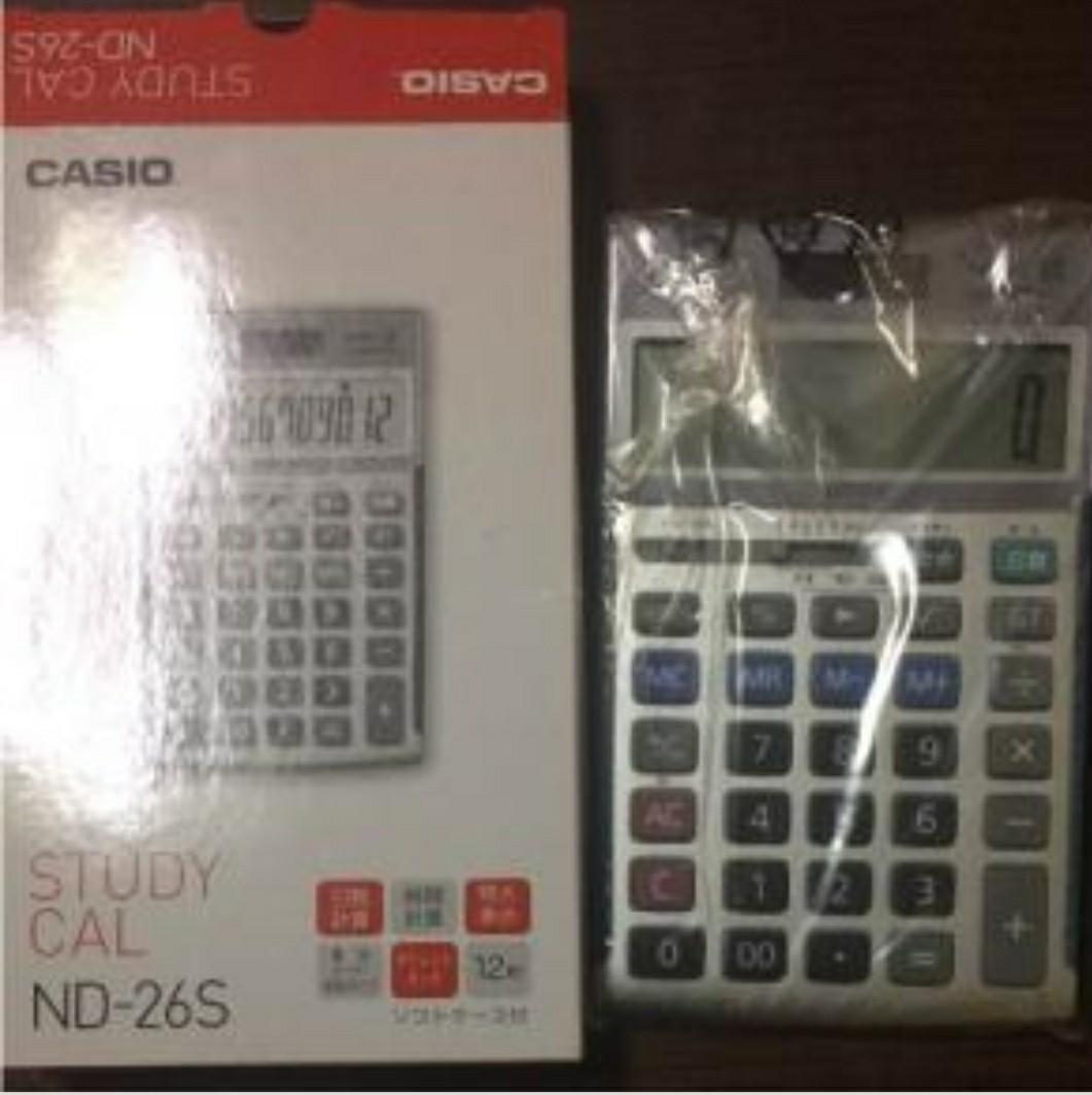 ND-26s Casio calculator ( studycal ) BNIB.