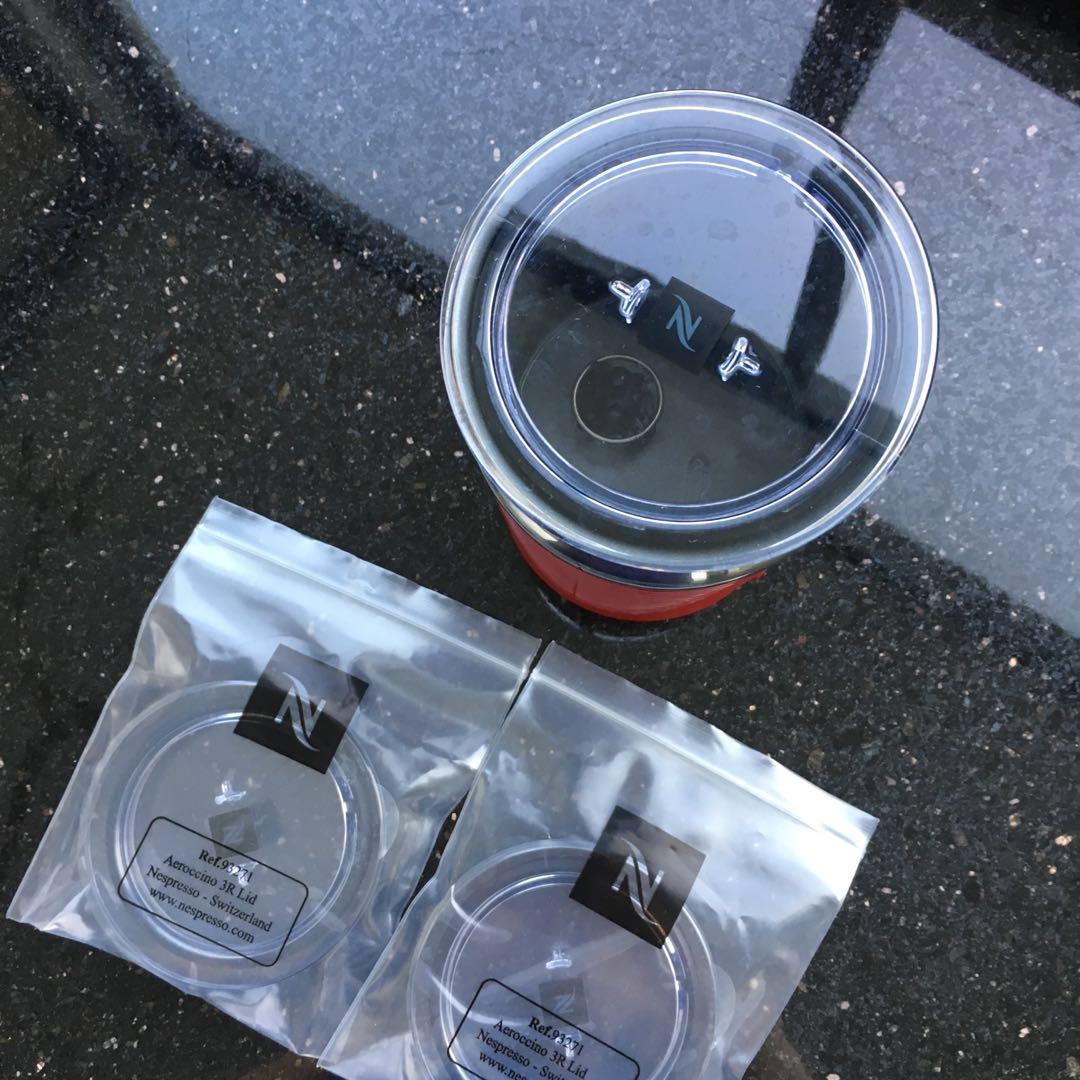 NEW] GENUINE Nespresso Aeroccino 3 3R Milk Frother Lid Cover Seal