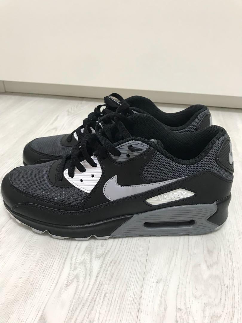 air max 90 black wolf grey dark grey