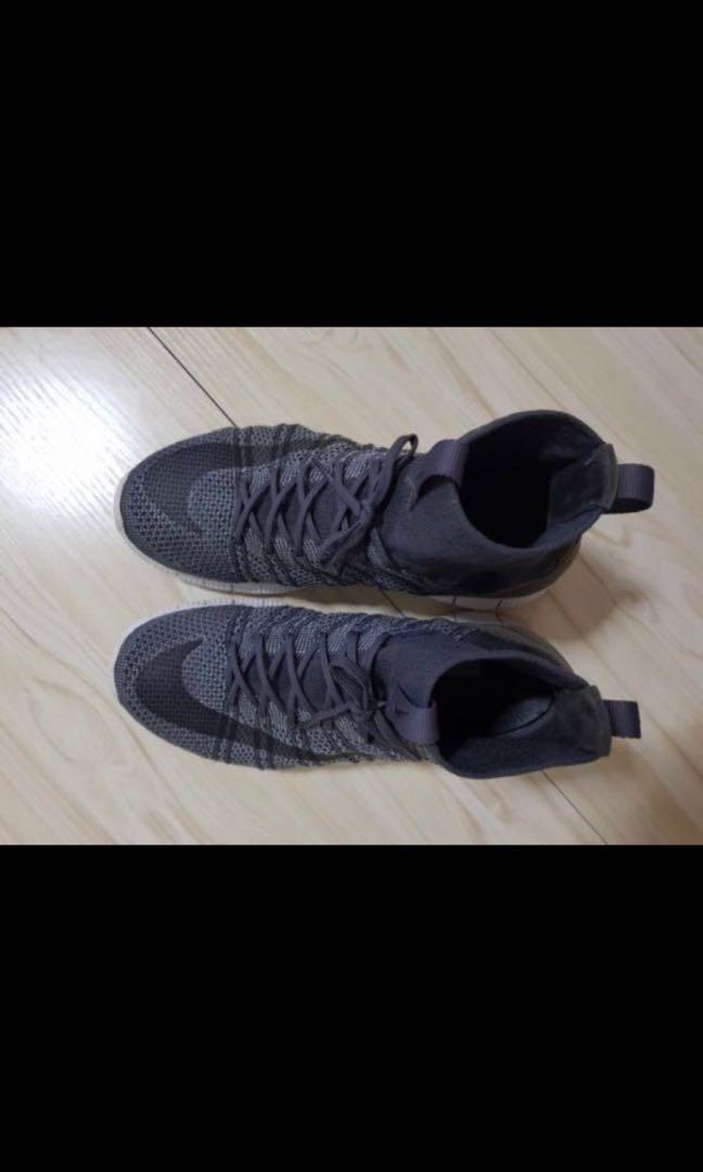 nike free flyknit mercurial sp dark grey